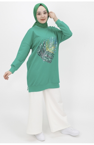 Green Sweatshirt 23010-03