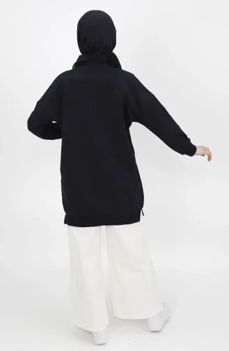 Schwarz Pulli 23010-04