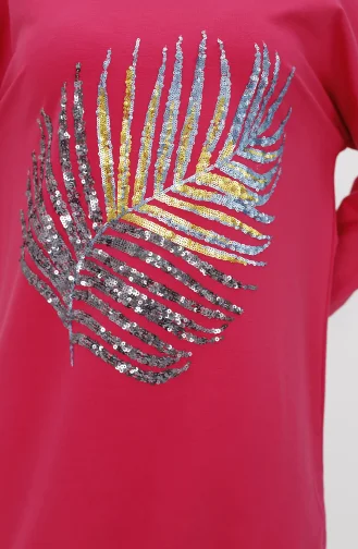 Sweatshirt Fushia 23010-05