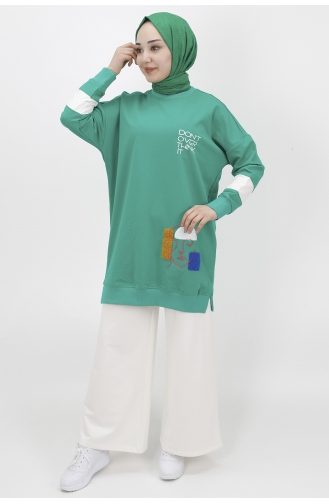 Grün Pulli 23011-04
