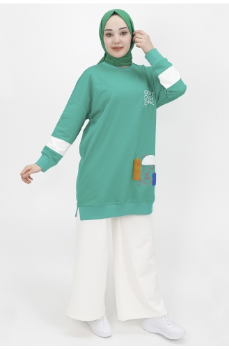 Grün Pulli 23011-04