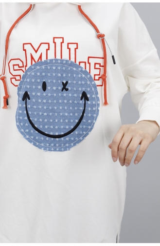 Ecru Sweatshirt 10230-01