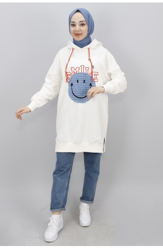 Ecru Sweatshirt 10230-01