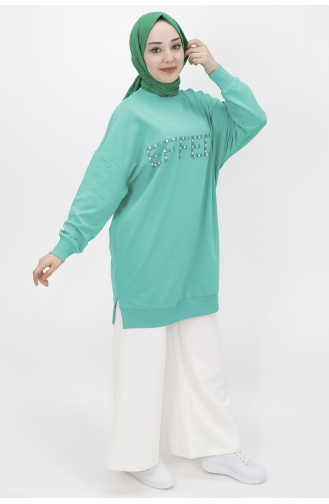 Sweatshirt Vert 10208-01