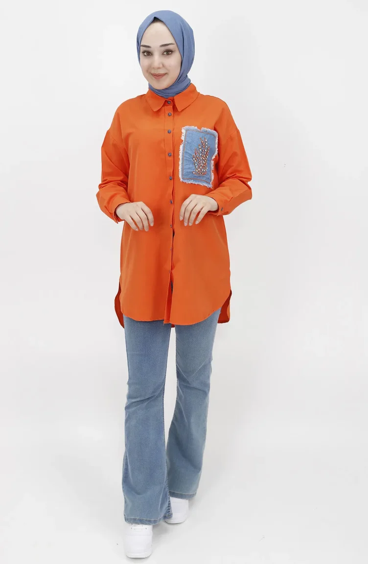 Orange Shirt 23071-02