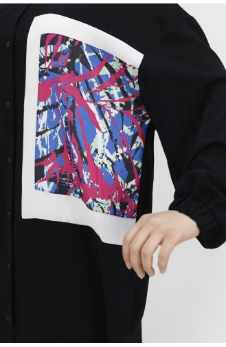 Chemise Noir 10228-01