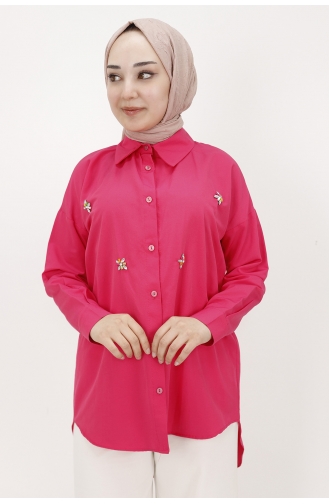 Fuchsia Overhemdblouse 7116-01