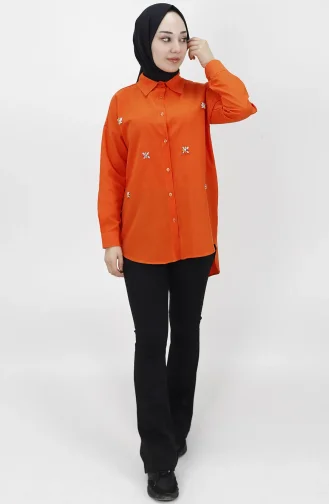 Chemise Orange 7116-02