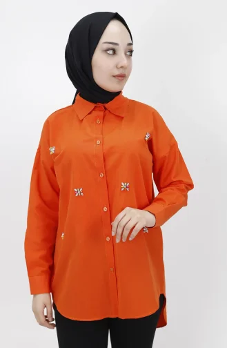 Chemise Orange 7116-02