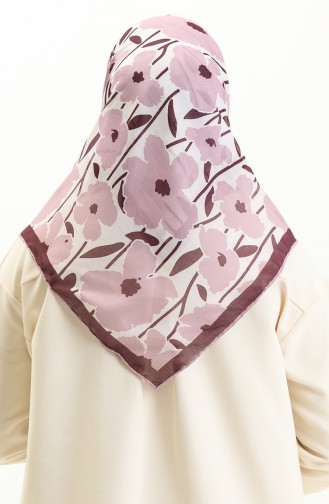 Minelli Soft Scarf 2025-01 Lilac Dark Plum 2025-01