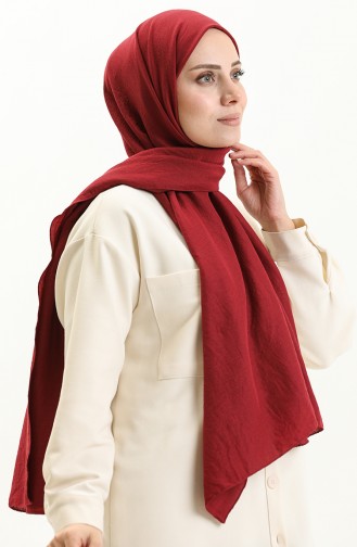 Soft Cotton Shawl 2000-34 Cherry 2000-34