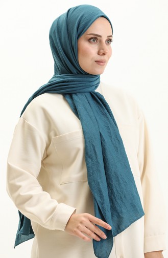 Soft Pamuk Şal 2000-39 Petrol Mavisi