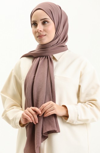 Châle en Coton Doux 2000-41 Rose Pâle Foncé 2000-41