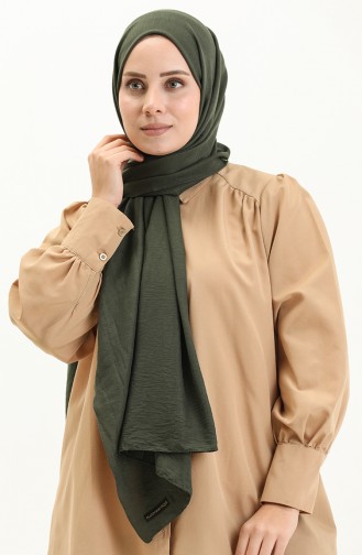 Soft Cotton Shawl 2000-42 Light Khaki Green 2000-42