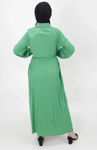 Green Hijab Dress 2039-03