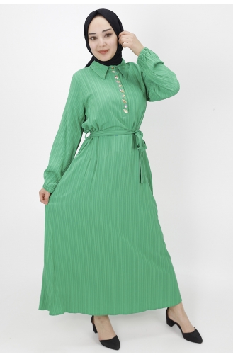 Robe Hijab Vert 2039-03