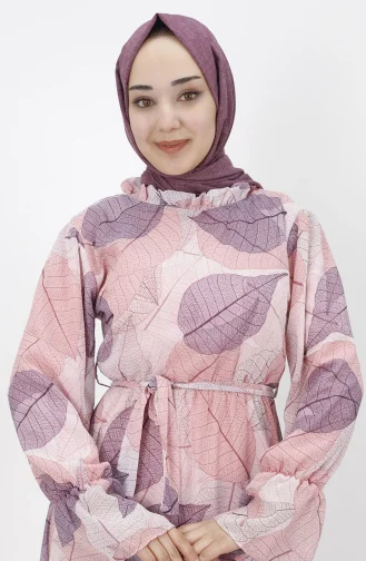 Robe Hijab Poudre 400-02