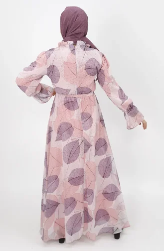Robe Hijab Poudre 400-02