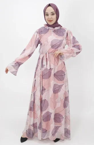 Robe Hijab Poudre 400-02