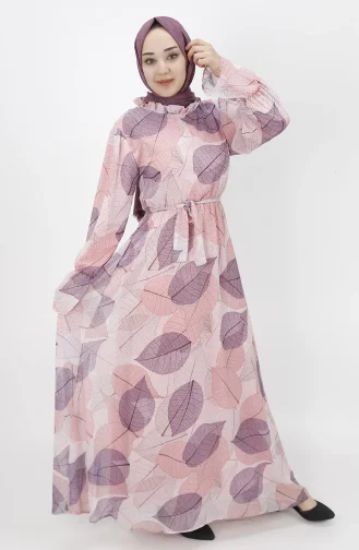 Robe Hijab Poudre 400-02