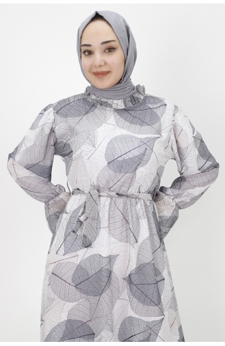 Robe Hijab Gris 400-04