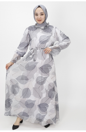 Robe Hijab Gris 400-04