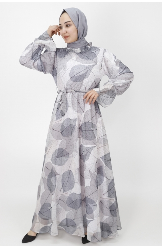 Robe Hijab Gris 400-04