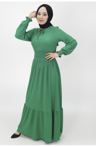 Green İslamitische Jurk 3068-03