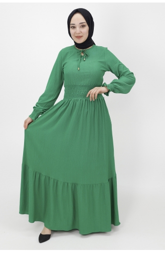 Green İslamitische Jurk 3068-03