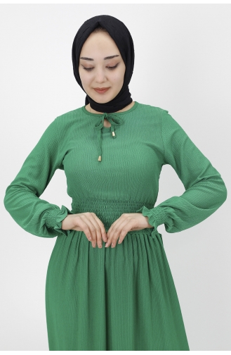 Green İslamitische Jurk 3068-03