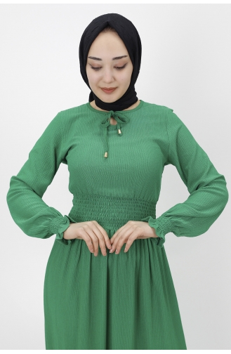 Green İslamitische Jurk 3068-03