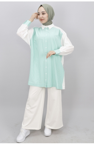 قميص أخضر حشيشي 21361-01