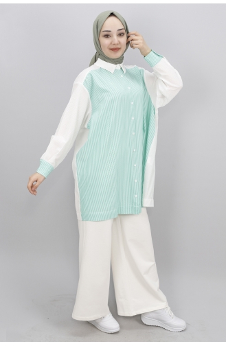 قميص أخضر حشيشي 21361-01