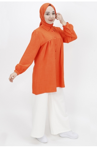 Orange Hemd 23168-01