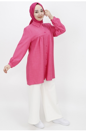 Fuchsia Overhemdblouse 23168-02