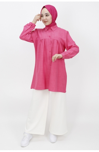 Fuchsia Overhemdblouse 23168-02