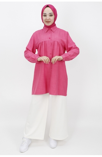 Fuchsia Overhemdblouse 23168-02