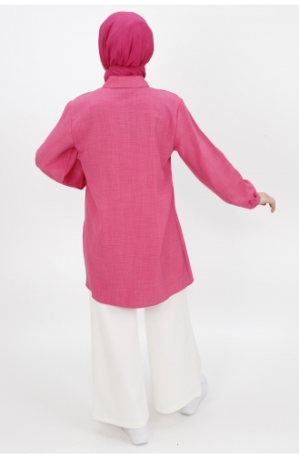 Fuchsia Overhemdblouse 23168-02