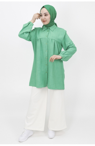 Green Overhemdblouse 23168-05