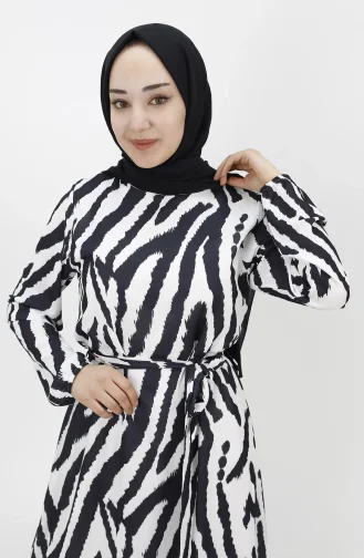 Robe Hijab Noir 3032-01