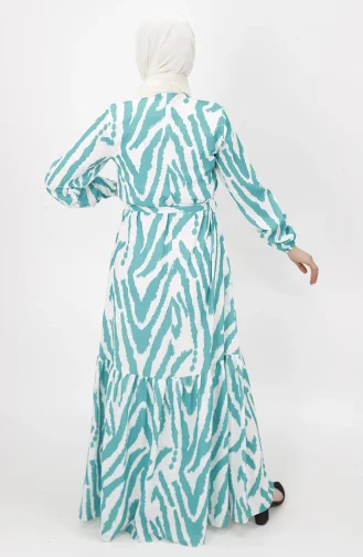Robe Hijab Vert 3032-03
