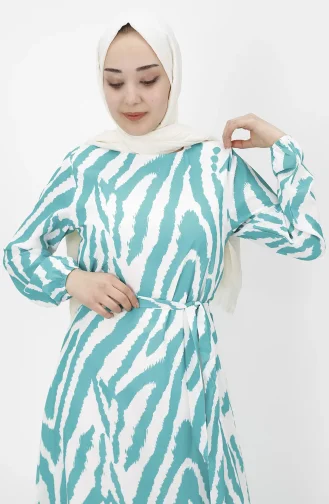 Robe Hijab Vert 3032-03