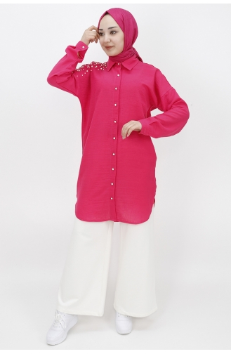 Fuchsia Overhemdblouse 10130-01