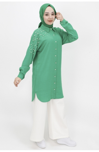 قميص أخضر حشيشي 10130-02