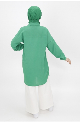 قميص أخضر حشيشي 10130-02