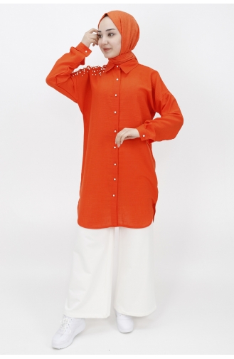 Orange Hemd 10130-04