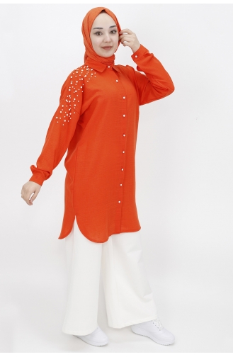 Orange Hemd 10130-04