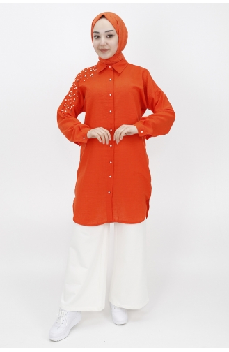 Orange Hemd 10130-04