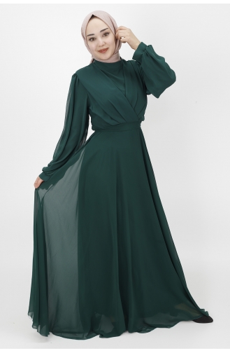 Emerald İslamitische Avondjurk 10002-01