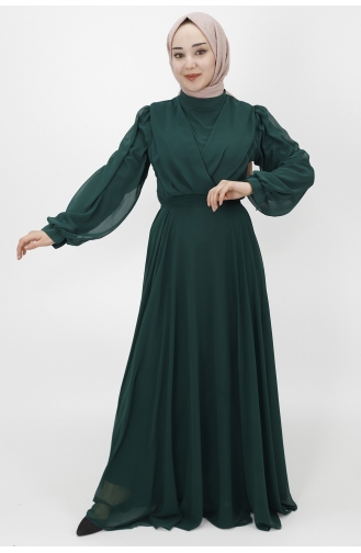 Emerald İslamitische Avondjurk 10002-01